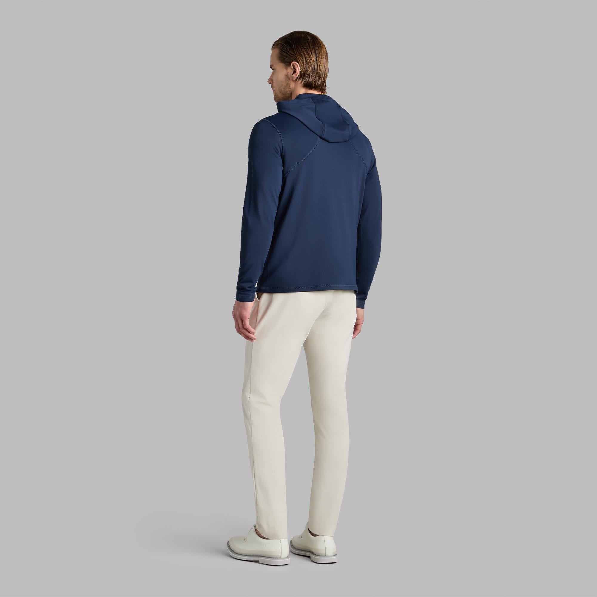 G/FORE Lightweight French Terry Mens Golf Hoodie Twilight